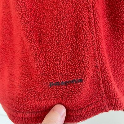 Patagonia 1/2 Zip Capilene Orange Fleece Pullover Size Large | eBay