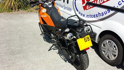 KTM 990 Adventurer Edelstahl Motorrad Performance Auspuff, Dosen, Schalldämpfer