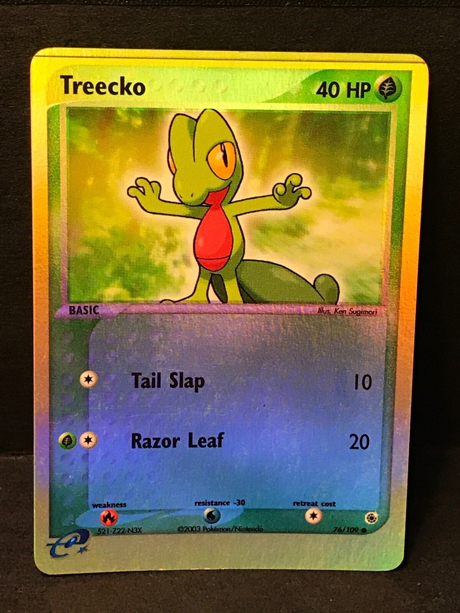 PSA8 キモリ プロモ 英語版 2004 Treecko EX #016 PSA8 キモリ プロモ
