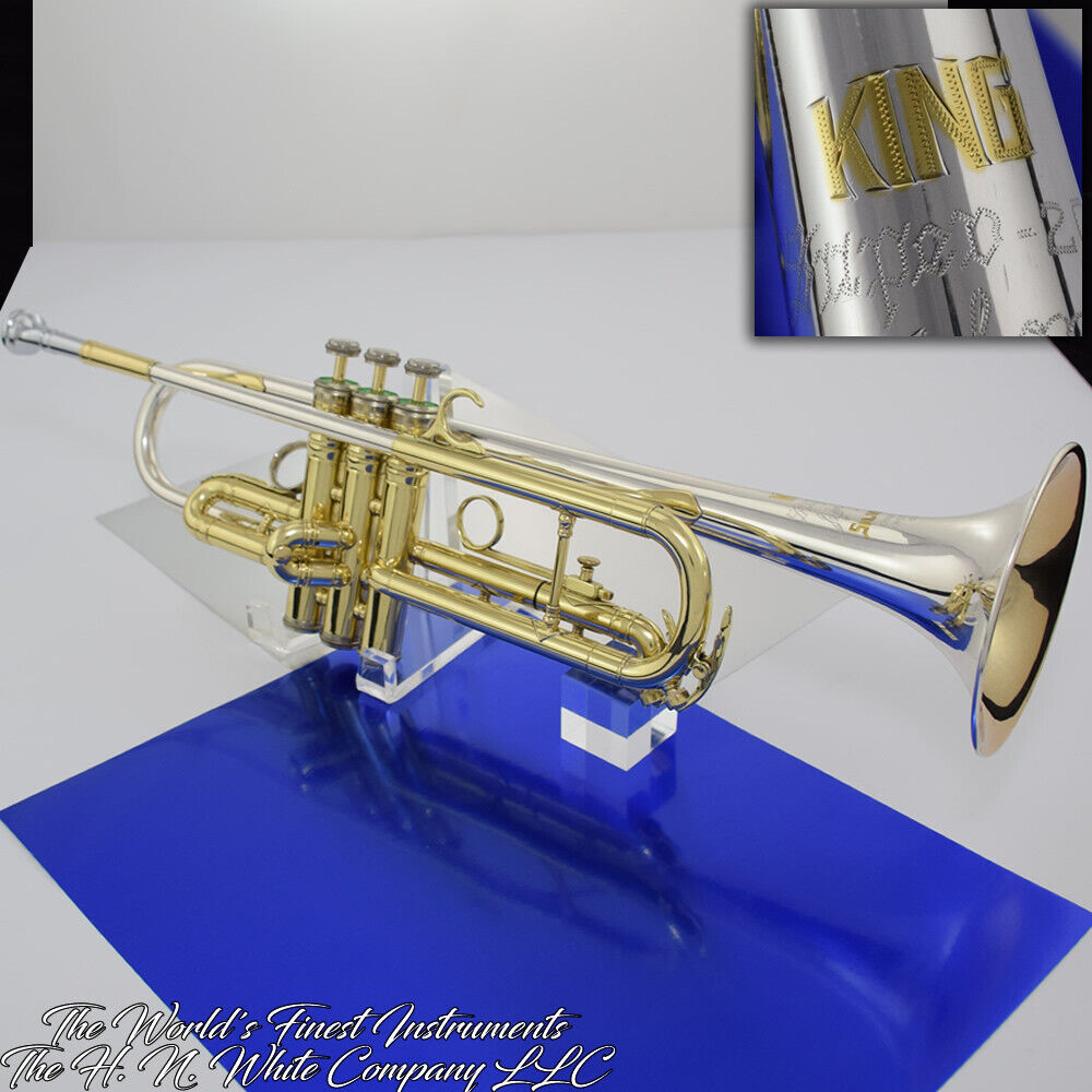 Vintage King Super 20 Symphony Silversonic Trumpet The Best Vintage King Super 20 Symphony Silversonic Trumpet The Best