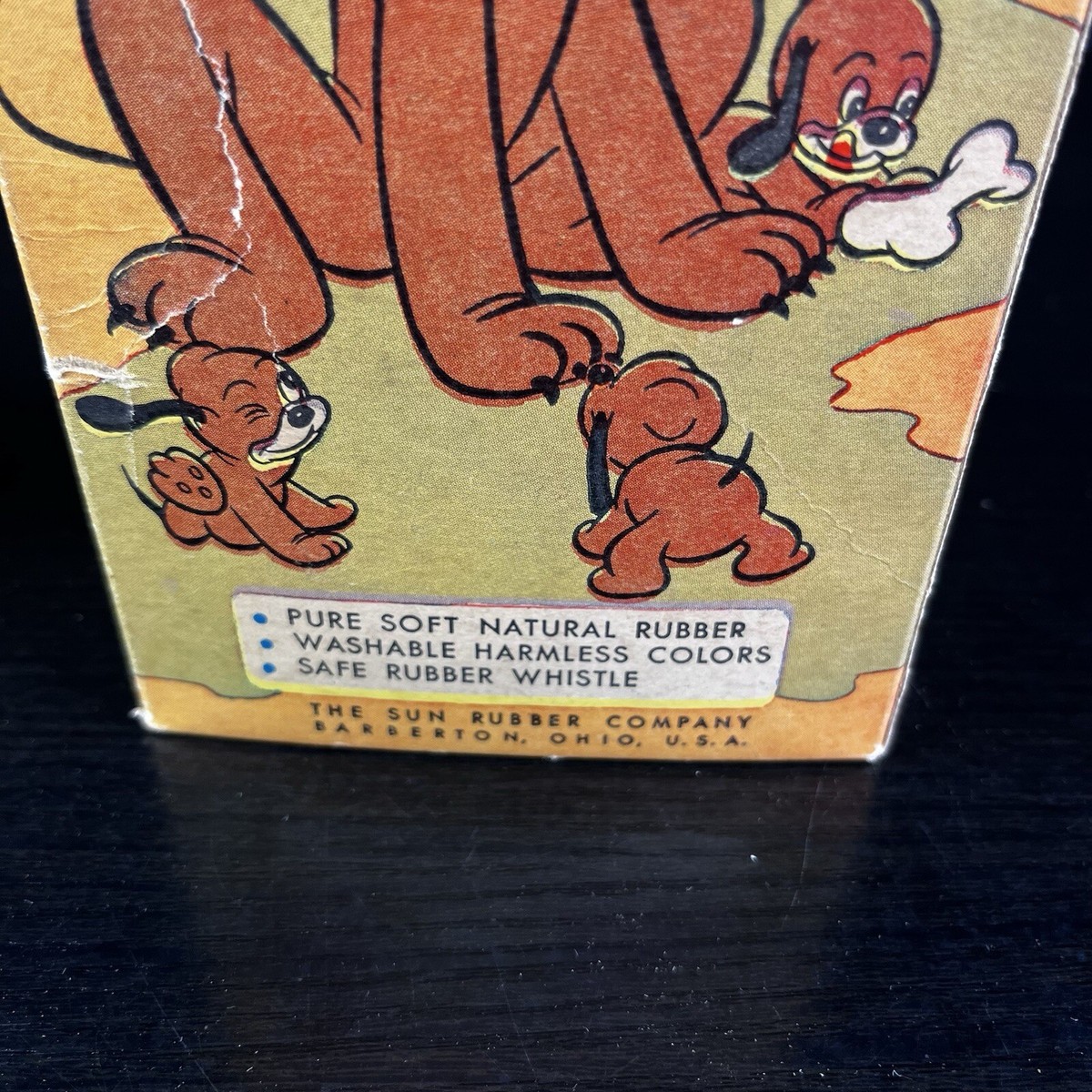 Sunruco 11520 Vintage rubber Squeak toy 