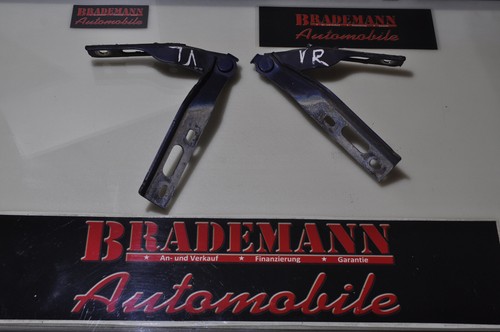 VW Polo Variant Classic 6K Scharniere Motorhaube Blau Metallic 6k0823301 & 302