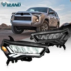 VLAND Full LED Headlights Assembly w/DRL Animation For 2014-2023 Toyota 4 Runner