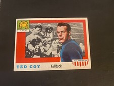 1955 TOPPS FOOTBALL ALL AMERICAN #83 TED COY NM-MINT