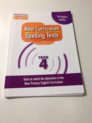 New Curriculum Spelling Tests Year 4