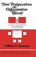 William L. Zwerman (U. A.) | New Perspectives On Organization Theory | Buch