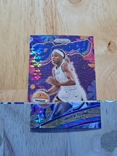 2024 Prizm WNBA JACKIE YOUNG Groovy Blue Pulsar /199 #6 Aces SP