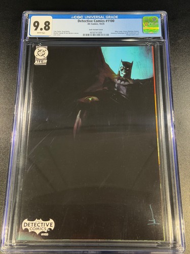 🦇Detective Comics #1100🦇CGC 9.8 MINT🦇Jock Wraparound Variant🦇FREE SHIPPING🦇