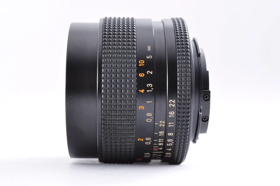 [Exc+5] Lente CONTAX Carl Zeiss Distagon 35 mm f/2,8 T* AEJ MF C/Y #4586 Foto 3 de 4