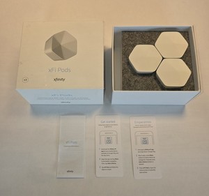 Xfinity Comcast XE1-S xFi WiFi pod extender set of three remove WIFI dead spots