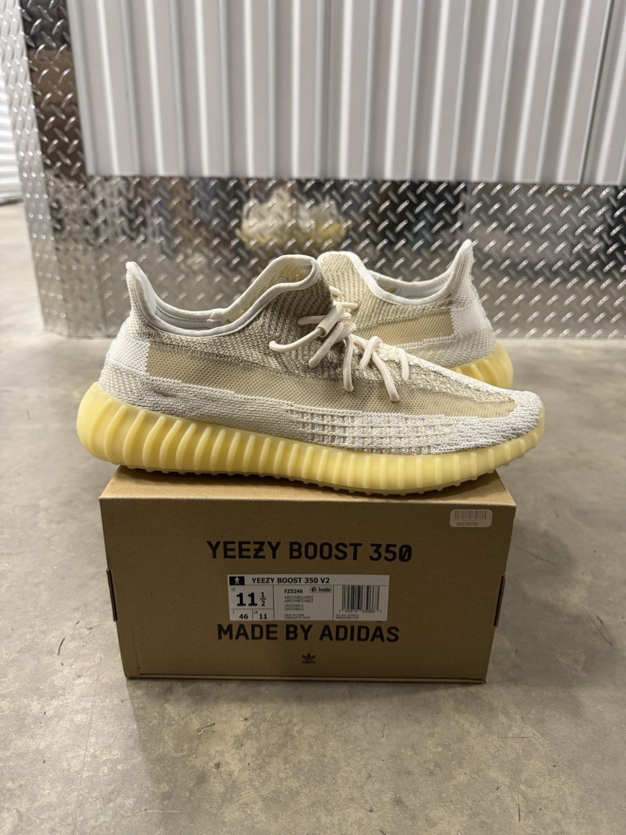 Size Adidas Yeezy Boost 350 V2 Natural for sale online