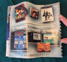 Lego Bionicle 8733 Instructions only - Used - no pieces included - no box includ