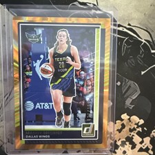 2025 Panini Donruss WNBA Maddy Siegrest Orange Laser SP #/199