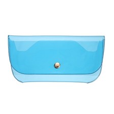 Sunglasses Case, Eyeglass Pouch Organizer Blue 