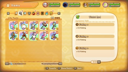 🛠️ Legendary Life Tools Set (alle 10) - Schnelle Lieferung - Fantasy Life i - Bild 6 von 13