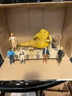 Vintage Star Wars Jabba the Hutt PlaySet 1983 Kenner Return of the Jedi + Figs