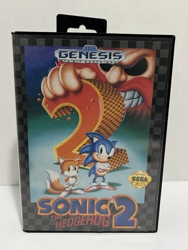 Sonic the Hedgehog 2 (Sega Genesis 1992) - CIB Complete w Manual