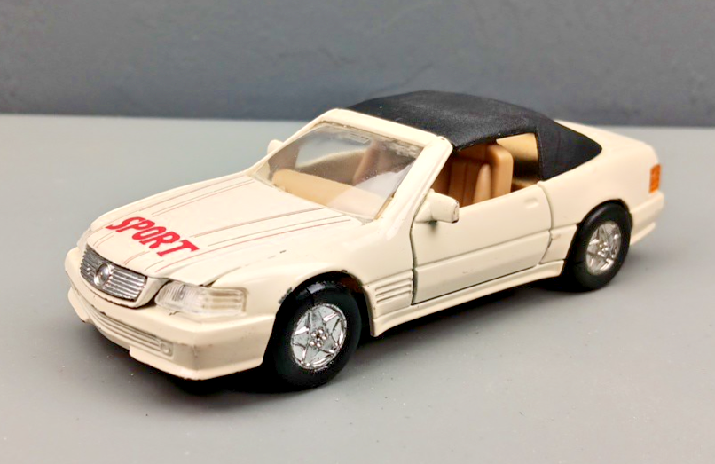 WELLY 9035 MERCEDES BENZ 500SL PULLBACK | eBay