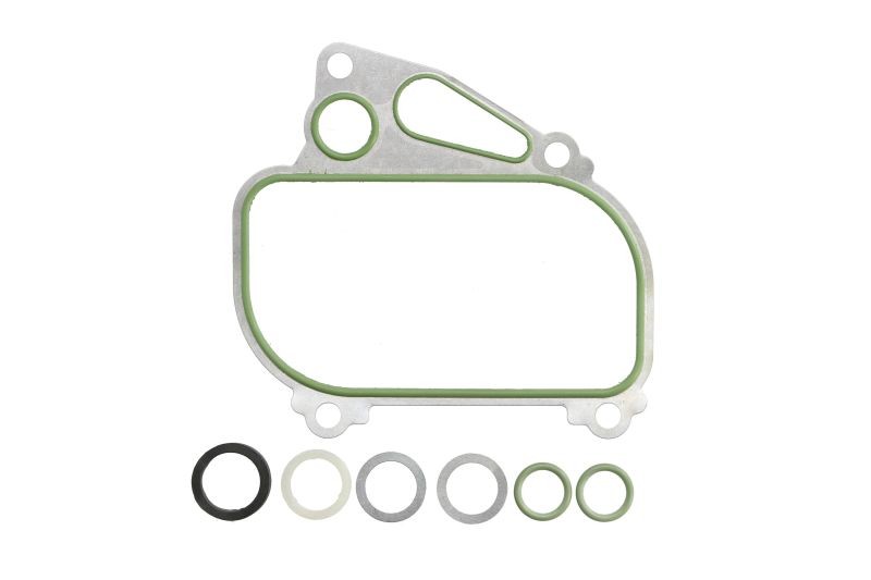 Fits ELRING EL058130 Gasket Set, oil cooler EL058130 Oil radiator gasket set fi