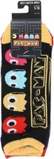 Pac-Man Retro Pixel Characters Women's 5-Pair Ankle Socks NEW WITH TAG
