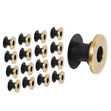 Kicker Kugellager Lager Set 16tlg. Messingoptik für Ø 16mm Stangen Kickerstangen
