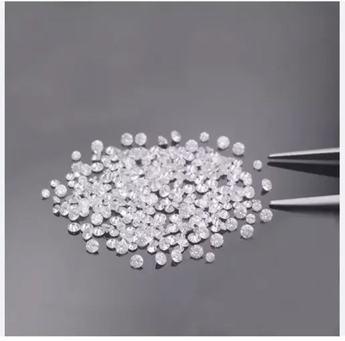 Certified 1.1 mm Round Cut CVD Diamond J Color SI2 Clarity 15 Pcs Lot - Picture 2 of 8