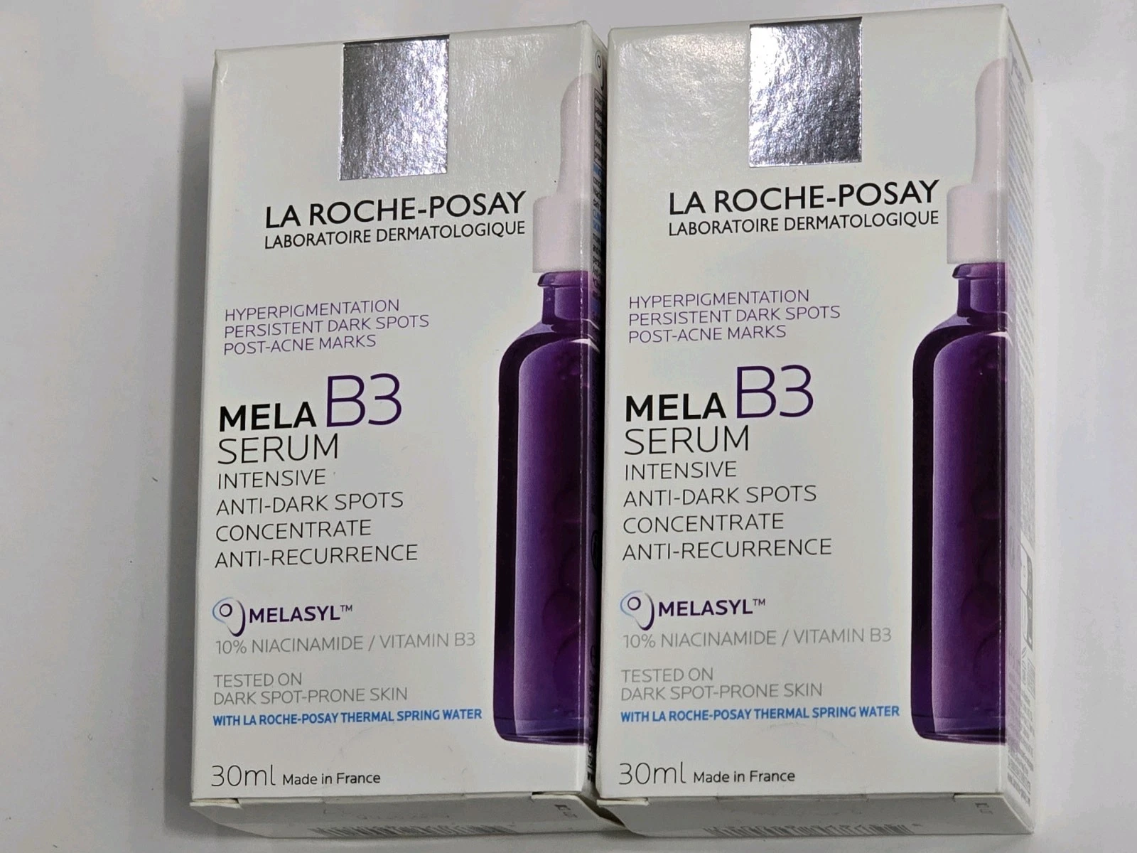 La Roche-Posay Mela B3 Serum 2-Pack 30ml Each NEW Sealed Exp 1/27