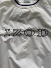 Vintage IZOD Lightweight Men's Windbreaker Golf Pullover  White Size M 90s 00s — photo 2