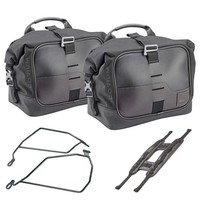 Givi Seitenkoffer 13L CRM106 + TräGer Honda XL 700 V Transalp 2012 2013 Schwarz