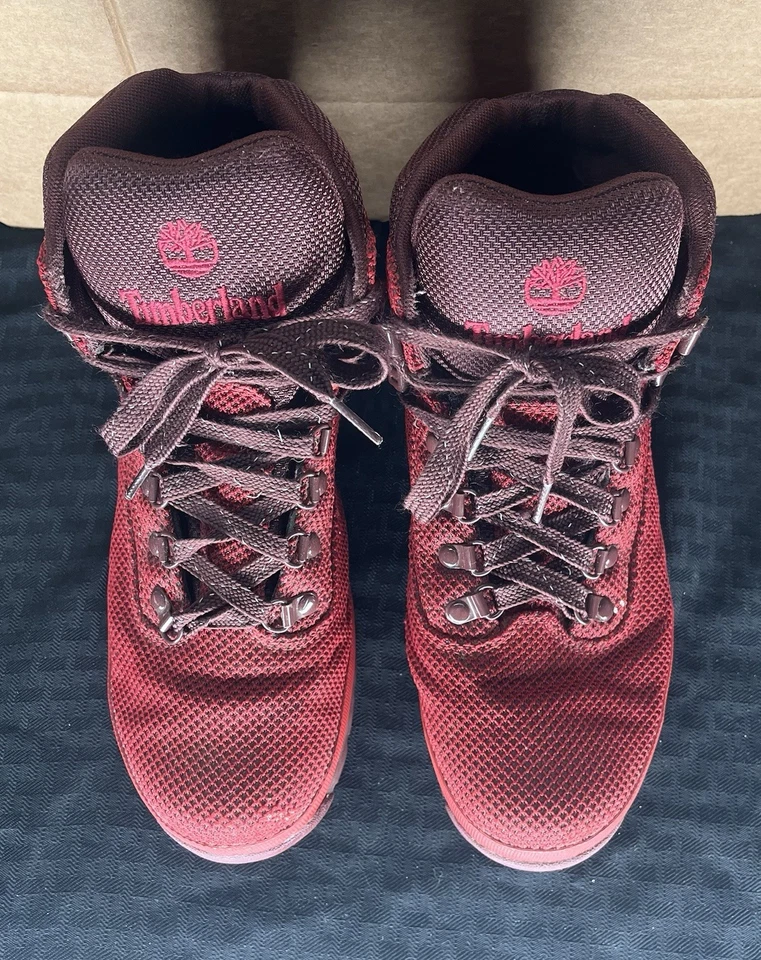 Red Timberland Euro туристические ботинки-кордура - размер 10 - Изображение 4 из 4