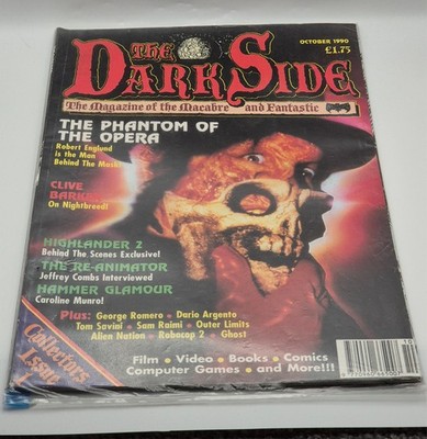 THE DARK SIDE Collectors Edition Issue #1 Magazine | October 1990 VGC