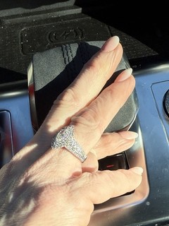 Genesis Diamonds 14k White Gold Marquise Halo Diamond Engagement Ring 1.42ct GIA