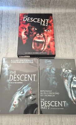 Coffret DVD The Descent 1 & 2 Saga Horreur Culte Neil Marshall VF - Photo 1/4