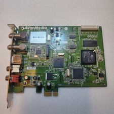 AVerMedia TV Tuner Card PCI-Express P/N 0405M791-C2R M791-B With CD