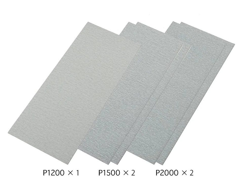 TAMIYA 87024 Sandpaper Set (5) 1200/1500/2000, Model Making, Accessories, 5 Piec - Image 2 of 2