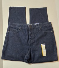 New Terra  Sky Core Straight Leg High Rise Dark Wash Jeans Women's Plus 14W