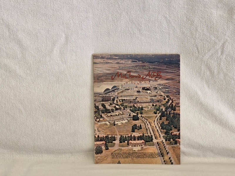 1972 McChord AFB, Washington, base info and Orientation pamphlet.