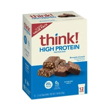 think! Protein Bars, High Protein Snacks, Gluten Free, Sugar Free Energy Bar ...
