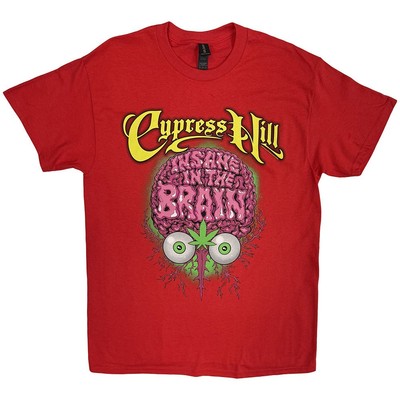 Men's Cypress Hill Insane In The Brain T-shirt X-Large Red