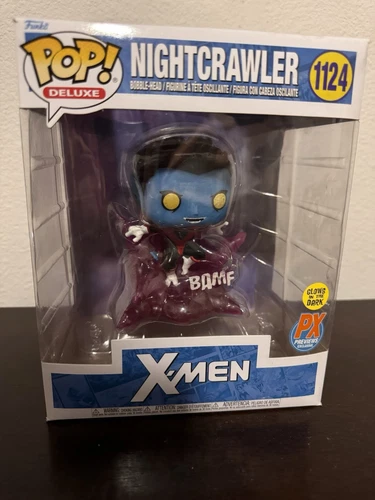 Funko Pop Deluxe Nightcrawler #1124 PX Exclusive GITD X-Men Marvel