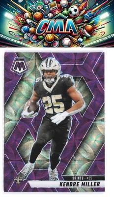 2025 Panini Mosaic #124 Kendre Miller Purple Scope