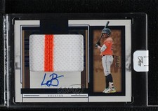 2024 Panini Three and Two Prospect Jersey Full Count 28/32 Luis Baez Auto v9t