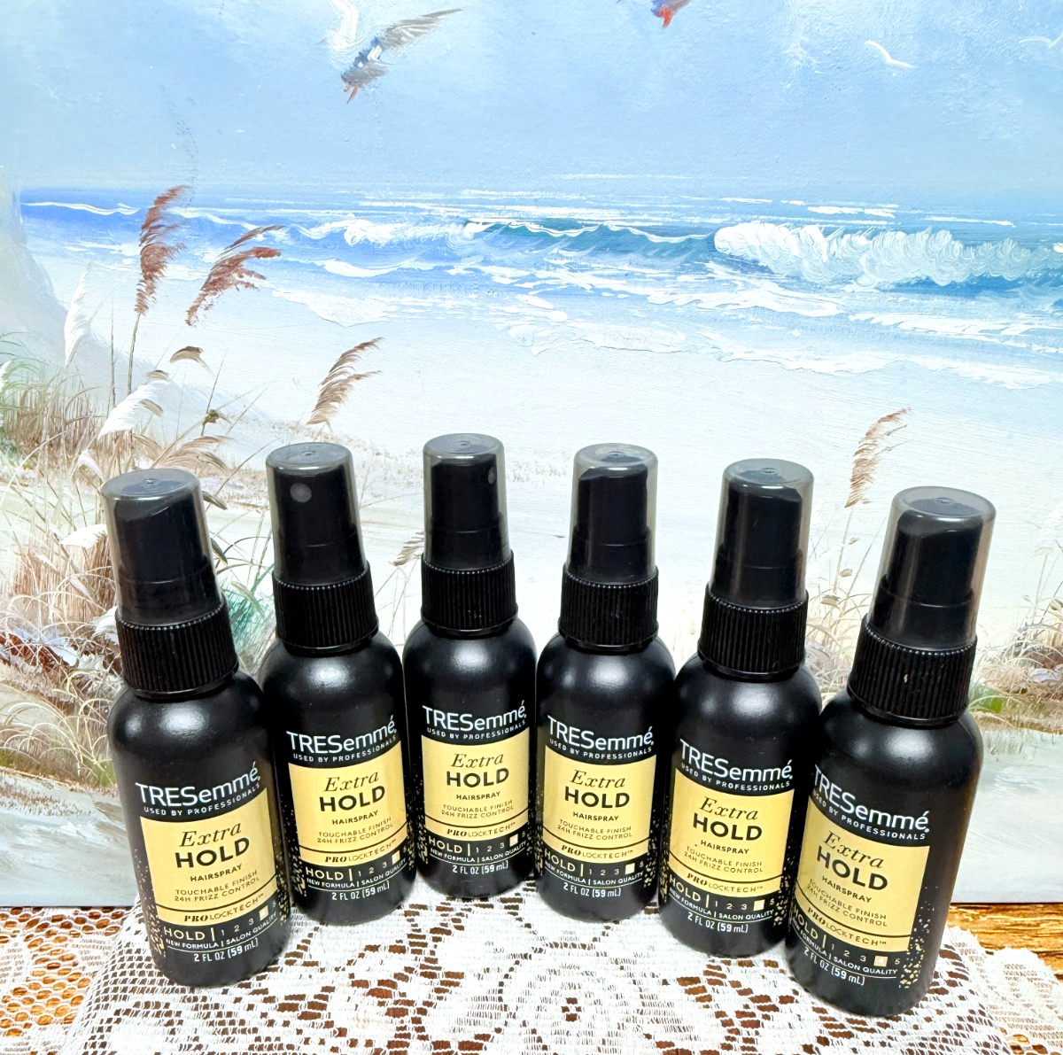 Extra Hold Non-aerosol Hairspray 2 Oz Each Travel/gym Size