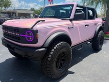 2025 Ford Bronco BABY PINK BAYSHORE BRONCO ITALIAN LEATHER LIFTED
