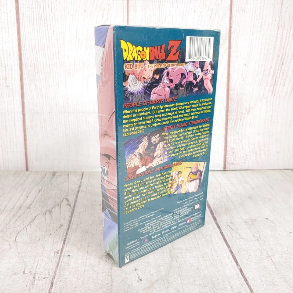 BRAND NEW - Dragon Ball Z VHS Kid Buu The Price Of Victory, UNCUT FACTORY SEALED - Image 2 of 3