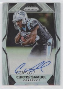 2017 Panini Prizm Rookie Auto Silver Prizm Curtis Samuel #RA-CS Auto RC