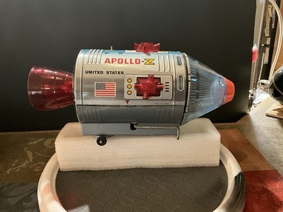 Nomura Tin Battery Operated US Moon Traveler Apollo-Z Spaceship