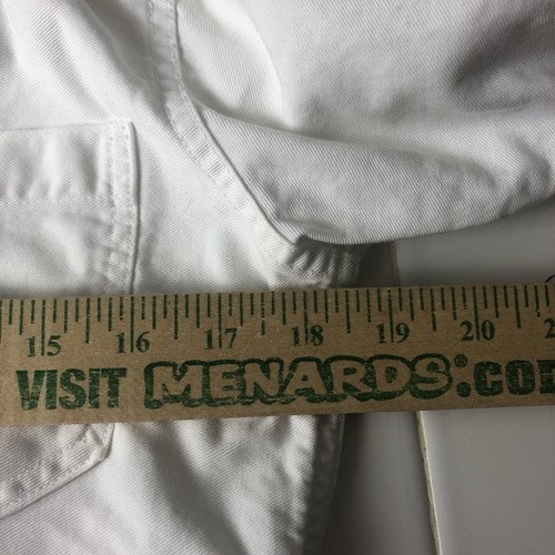 Vintage 1960s USN Navy White Cotton Sailor Top Vietnam Era Stenciled Uniform - Picture 5 of 8