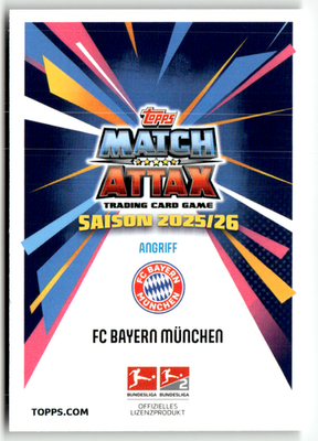 Topps Match Attax Bundesliga 2025-26 No. 321 Michael Olise
