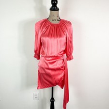 Saylor NWT Melon Pink High Neck Zulu Mini Dress S